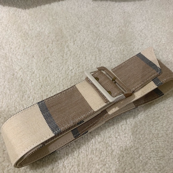 STAUD Plaid Blazer in Brown, Cream, and Black - Picture 7 of 14